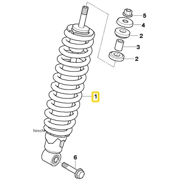 BMW純正 F スプリング ストラット 31428529489 HD店