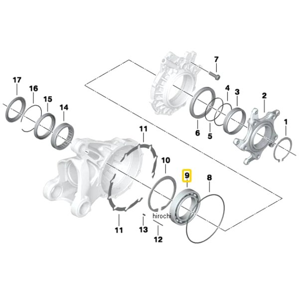 BMW純正 パイロット ベアリング 33117722799 HD店