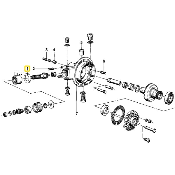 BMW純正 スペーサー 33121230717 HD店