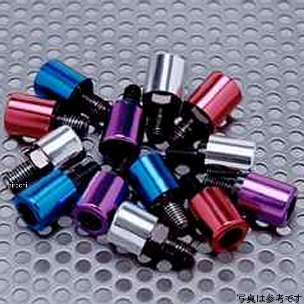 タカツ TAKATSU カラードミラーアダフターB-1(M10→M8)【仕様説明】カラー:レッドアルミ製1個入り2416楽天 HD店