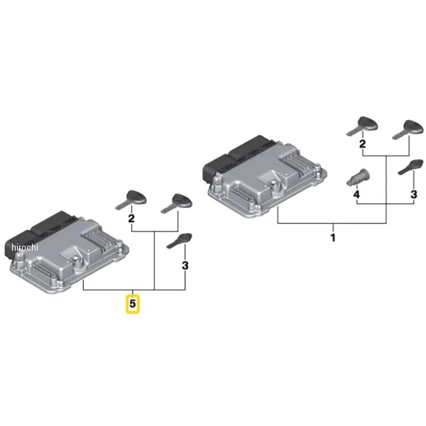BMW純正 BMSK CU 付きキー セット(Code) 51258528837 HD店