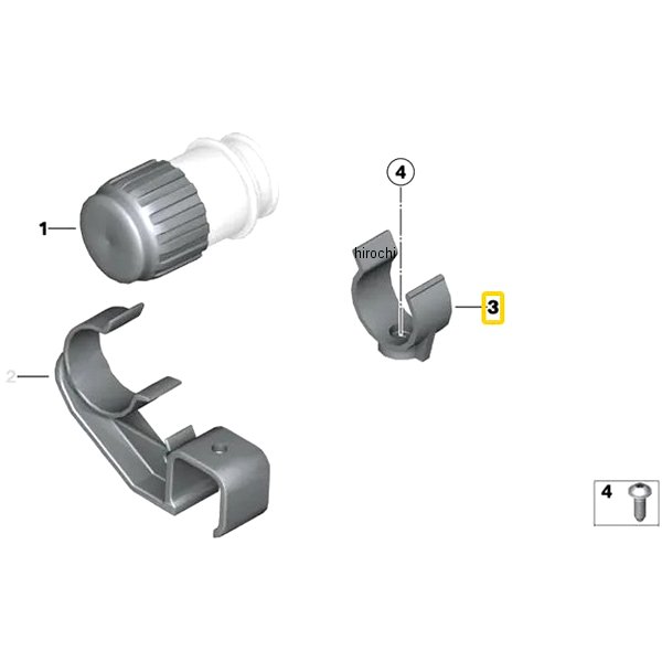 BMW純正 診断ソケット ホルダー 61137676283 HD店