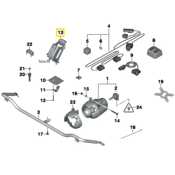 BMW純正 リレー ホルダー 63127695580 HD店