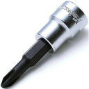【メーカー在庫あり】 3000.60-3 コーケン Ko-ken 3/8インチsq プラスビットソケット 全長60mm No.3 3000-60-3-KK HD...