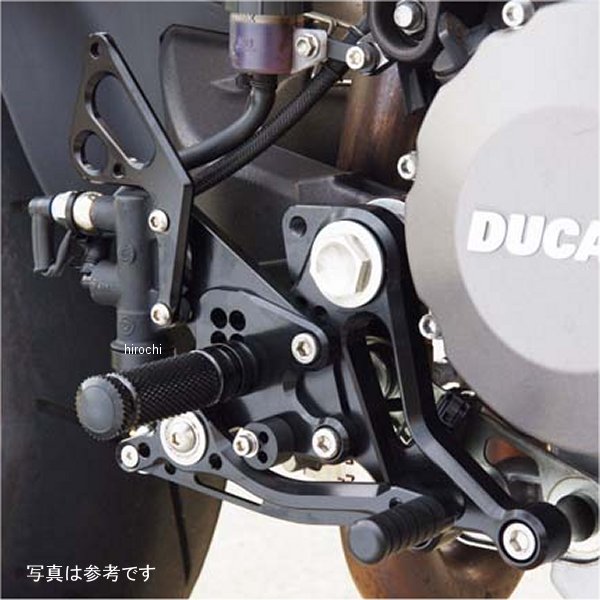 ベビーフェイス BabyFace バックステップキット 10年-14年 ドゥカティ モンスター796 シルバー 002-D014SVC HD店