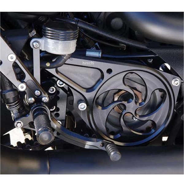 ベビーフェイス BabyFace プーリーカバープレート 09年-12年 XR1200 黒 002-HD008BK HD店