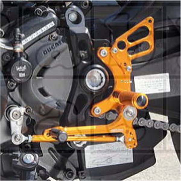 ベビーフェイス BabyFace バックステップキット 16年以降 ドゥカティ モンスター1200R ゴールド 002-D023GD HD店