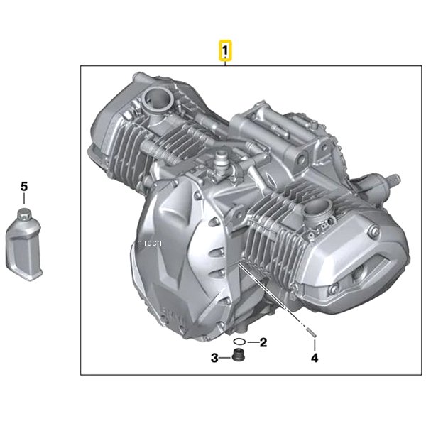 BMW純正 エンジン Schwarz 11008389100 HD店