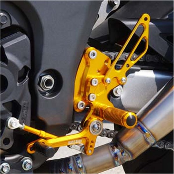 ベビーフェイス BabyFace バックステップキット レースシフト 10年-14年 Ninja1000 ゴールド 002-K015GDR HD店