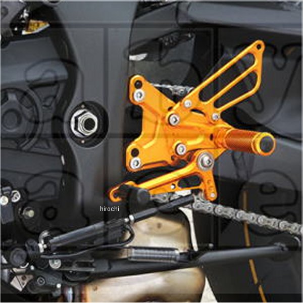 ベビーフェイス BabyFace バックステップキット 11年-15年 ZX-10R ゴールド 002-K017GD HD店