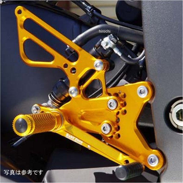 ベビーフェイス BabyFace バックステップキット 13年-15年 ZX-6R 黒 002-K024BK HD店