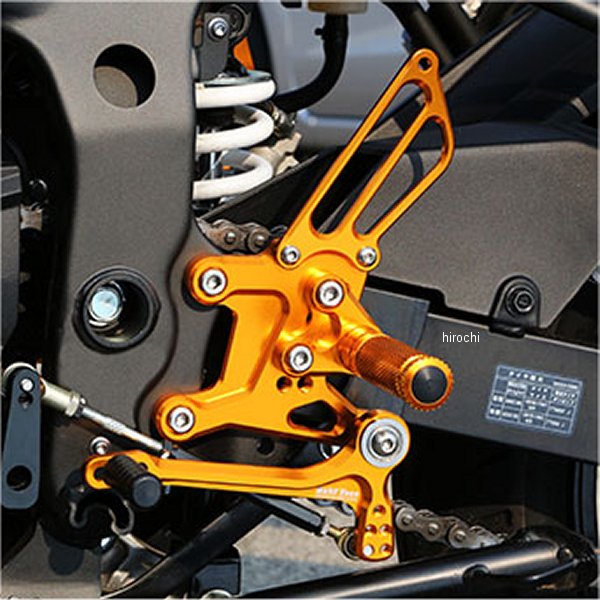 ベビーフェイス BabyFace バックステップキット 15年以降 Ninja250SL ゴールド 002-K027GD HD店