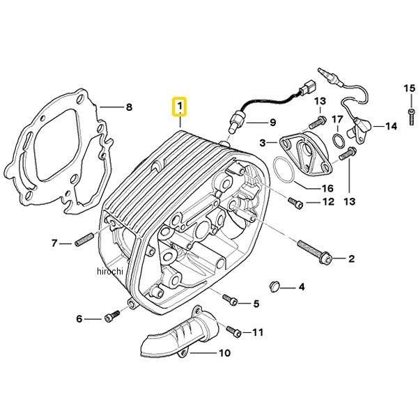 BMW純正 シリンダー ヘッド LH (ZK) schwarz 11127718471 HD店