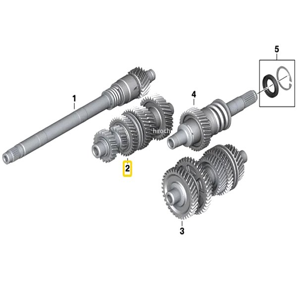BMW純正 インプット シャフト 23008528075 HD店
