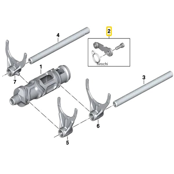 BMW純正 ロック レバー 23008528077 HD店