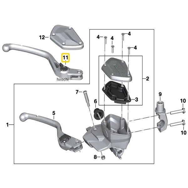 BMW純正 ブレーキ レバー 32728405751 HD店