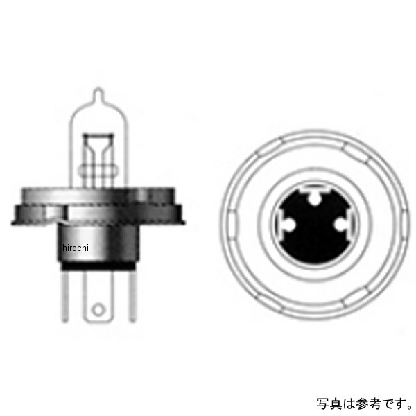 M&H マツシマ ヘッドライトバルブ PH6E 12V35/35W B2 クリア 18B2C HD店