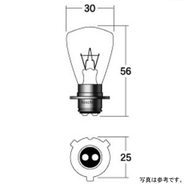 M&H マツシマ 1P 1606BW 6V35/35W ブルーホワイト 1P1606BW HD店