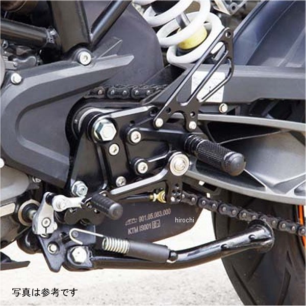 ベビーフェイス BabyFace バックステップキット レースシフト 11年-13年 KTM 125デューク、200デューク シルバー 002-KT005SVR HD店