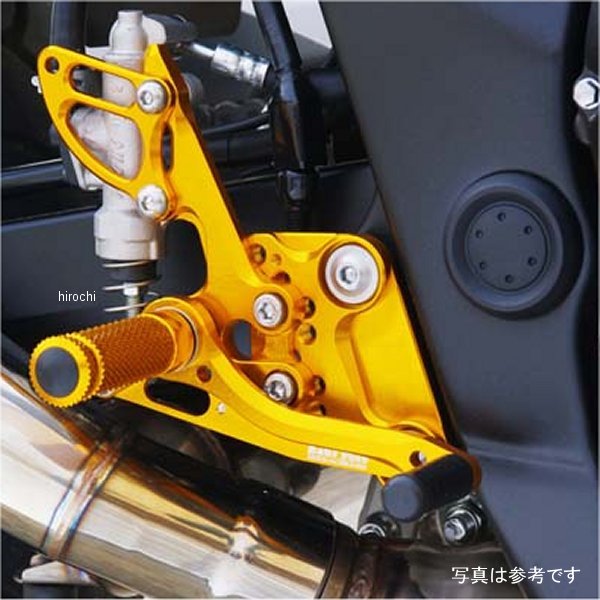 ベビーフェイス BabyFace バックステップキット 07年-11年 バンディット1250、GSX1250 黒 002-S014BK HD店