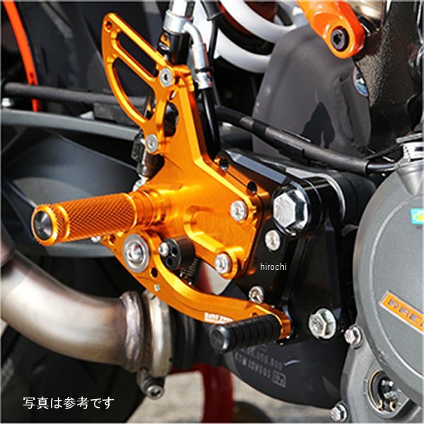 ベビーフェイス BabyFace バックステップキット 17年以降 KTM 390デューク 黒 002-KT011BK HD店