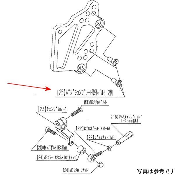 ビート BEET LH PP取り付けボルトSET Ninja250 9096-KE5-30 HD店