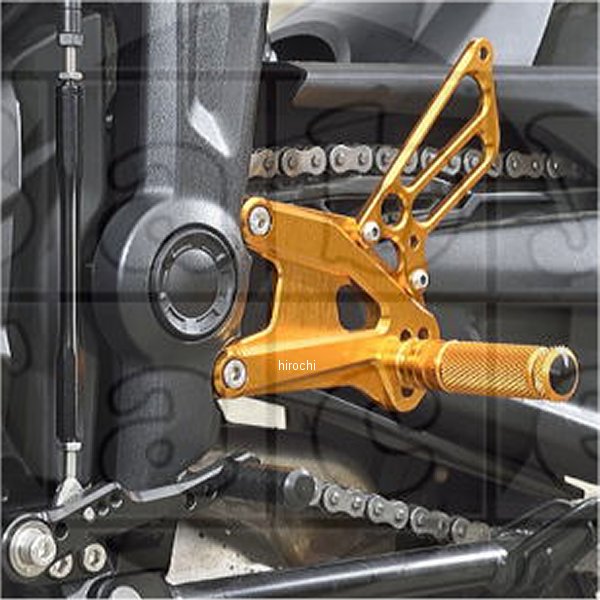 ベビーフェイス BabyFace バックステップキット 21年 トライデント660 ゴールド 002-T021GD HD店