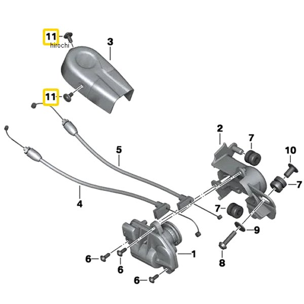 BMW純正 スクリュー カラー付 51117707528 HD店