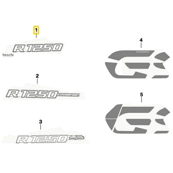BMW純正 エンブレム RH 51148396274 HD店