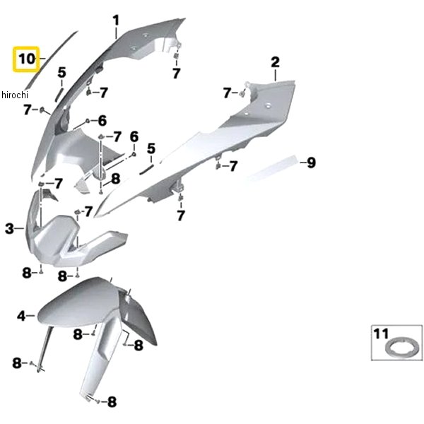 BMW純正 エンブレム RH 51148544494 HD店