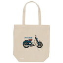 ホンダ スーパーカブ キャンバス トートバッグ ミディアムサイズ 青 2201HD03-01 HD店