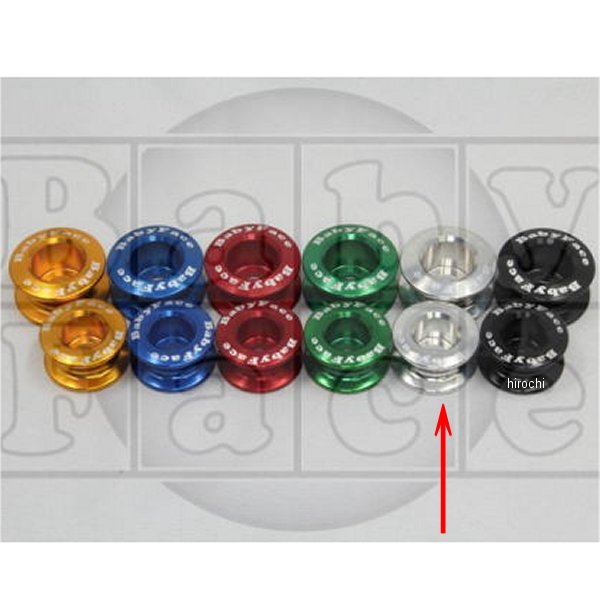 ベビーフェイス BabyFace ソケットフランジ スプールタイプ M6×20 シルバー 005-F620SV HD店