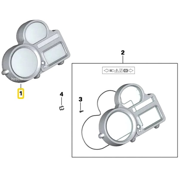 BMW純正 メーター パネル 62117718196 HD店