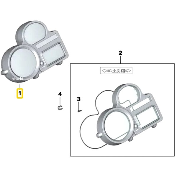 BMW純正 メーター パネル 62117725818 HD店