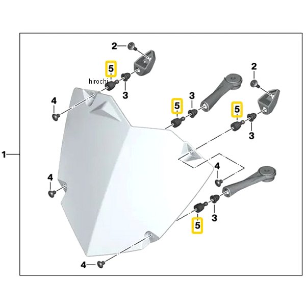 BMW純正 Snap-Lock ボール ピン 77338529166 HD店