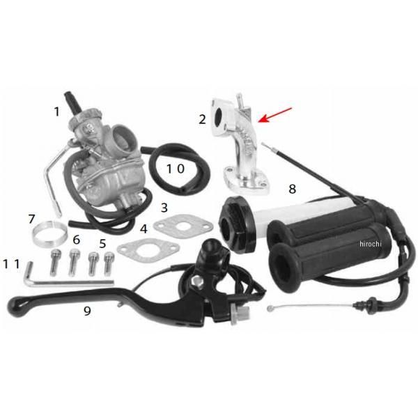 SP武川 インテークマニホールド インレットパイプ YB-1FOUR 00-00-1472 HD店