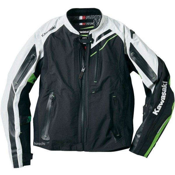 カワサキ純正 春夏モデル キマイラコンテンドジャケット 緑/白 Mサイズ J8001-2859 HD店