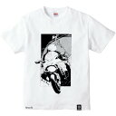 カワサキ純正 春夏モデル デザイナーズTシャツ 月刊カワサキコミック 白 Mサイズ J8901-0789 HD店(2)