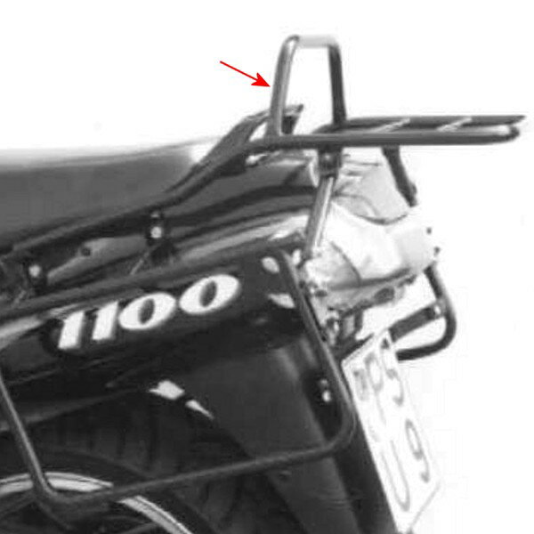 ヘプコアンドベッカー HEPCO&BECKER トップケースキャリア リアラック ブラック 93年-01年 ZZR1100 650264 01 01 HD店