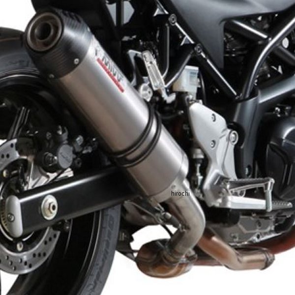 ミヴ Mivv スリップオンマフラー OVAL 16年-20年 SV650 チタン S.045.L4C HD店