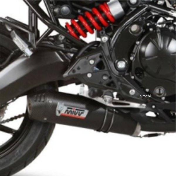 ミヴ Mivv フルエキゾースト 触媒なし 15年-21年 Versys650 OVAL カーボン K.041.L3C HD店
