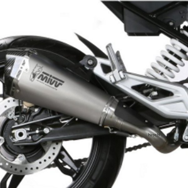Mivv フルエキゾーストマフラー 触媒あり DELTA RACE 18年-21年 BMW G310R ステンレス B.032.LDRX-ACC.046.A1 HD店