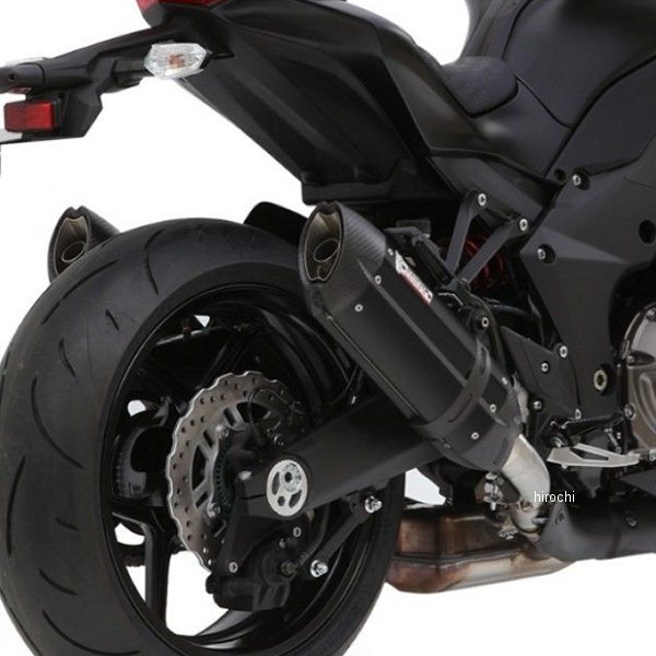 ミヴ Mivv スリップオンマフラー 14年-20年 Z1000 ブラックステンレス K.039.L9 HD店