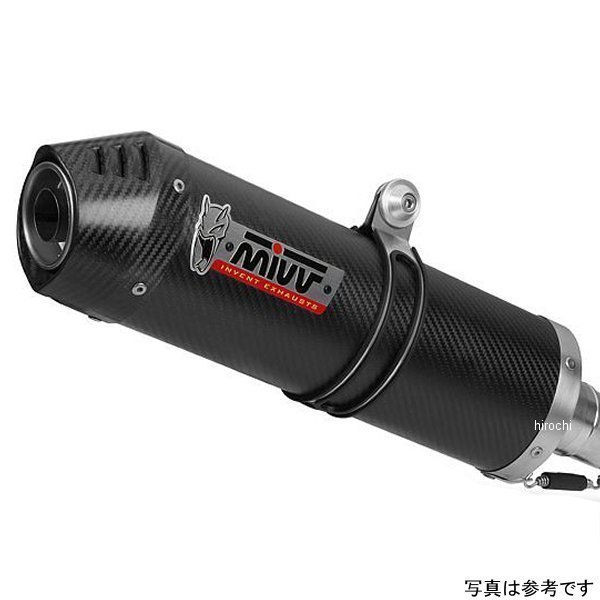 ミヴ Mivv スリップオンマフラー OVAL 11年-16年 トライアンフ Tiger800 カーボン T.011.LEC HD店