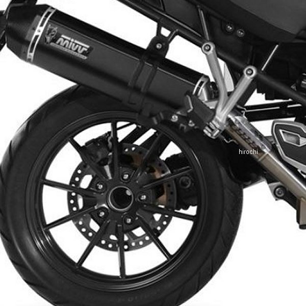 ミヴ Mivv スリップオンマフラー SPEED EDGE 12年-15年 トライアンフ Tiger エクスプローラー1200 ブラックステンレス T.013.LRB HD店