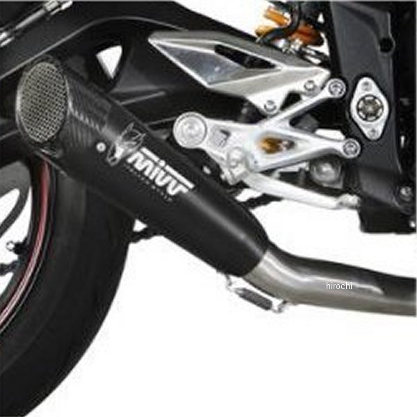 ミヴ Mivv スリップオンマフラー X-M5 17年-21年 トライアンフ Street RS ブラックステンレス T.019.SC5B-RS HD店
