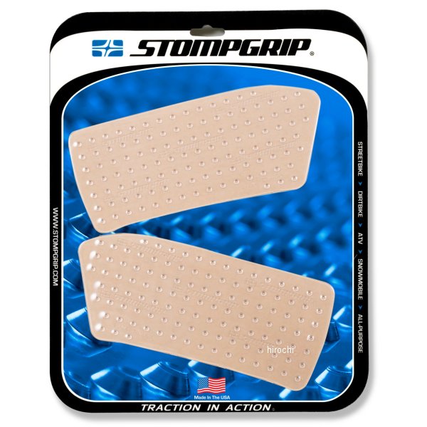 ストンプグリップ STOMPGRIP トラクションパッドタンクキット 11年-16年 K1600GT、K1600GTL クリア 55-10-0131C HD店