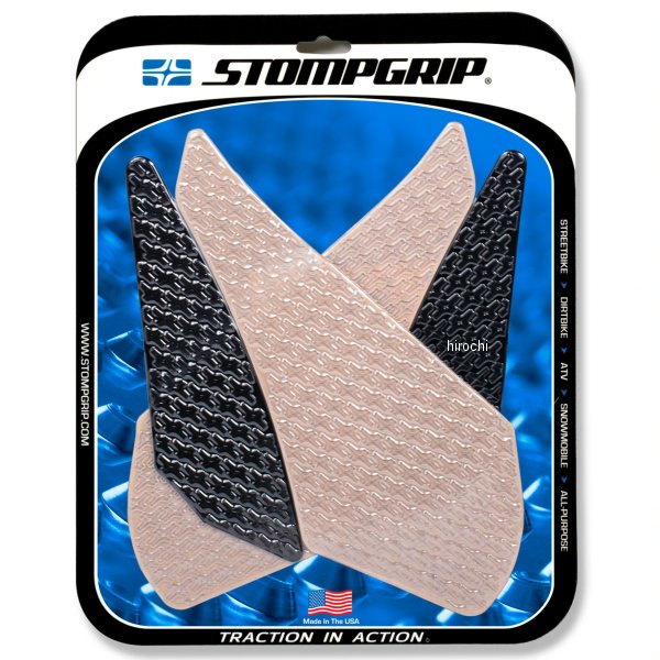 ストンプグリップ STOMPGRIP トラクションパッドタンクキット 07年-08年 YZF-R1 ハイブリッド 55-14-0006H HD店