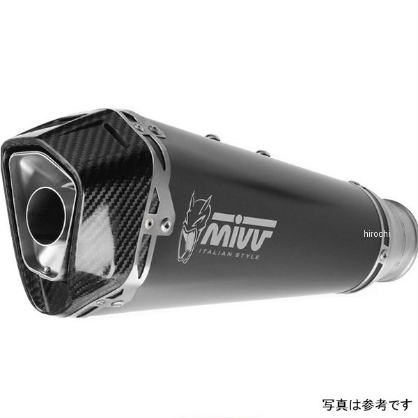 ミヴ Mivv スリップオンマフラー 触媒なし 17年-20年 アプリリア RS125 ブラックステンレス A.011.LDRB HD店