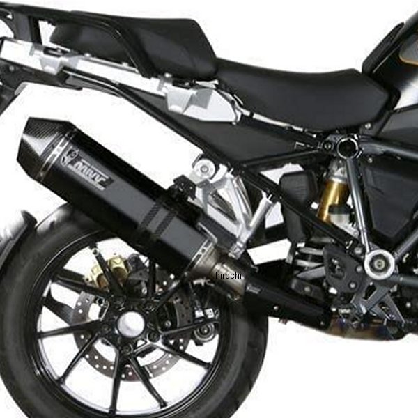 ミヴ Mivv スリップオンマフラー ユーロ5承認 19年-21年 BMW R1250GS ブラックステンレス B.034.LRB HD店